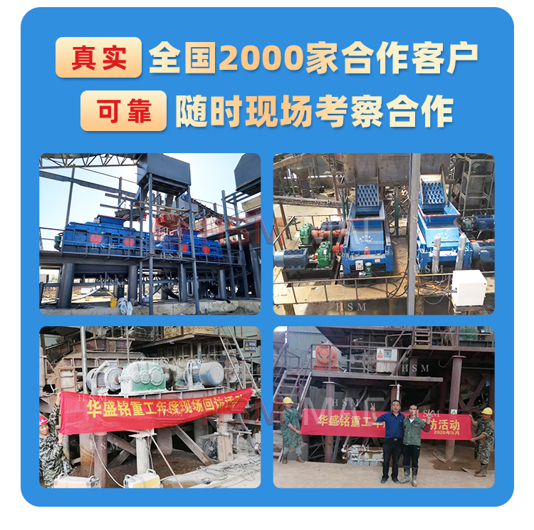 時産200噸原(yuan)煤雙齒(chi)輥(gun)破碎(sui)機(ji)