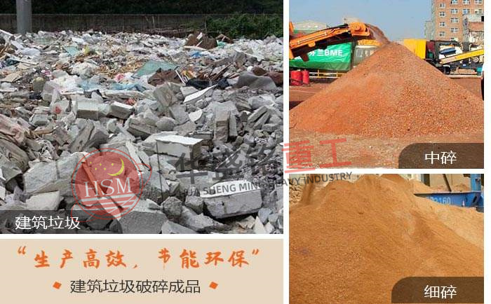 建築(zhu)垃(la)圾(ji)破碎(sui)機(ji)廠(chang)傢(jia)